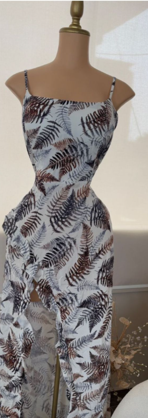 Vestido Tropical de Tirantes