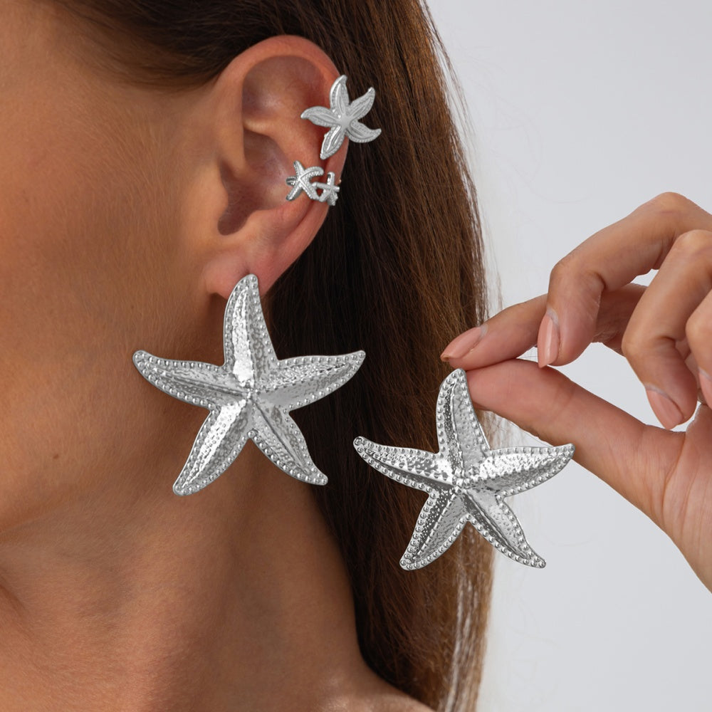 Set Aretes Estrella Del Mar