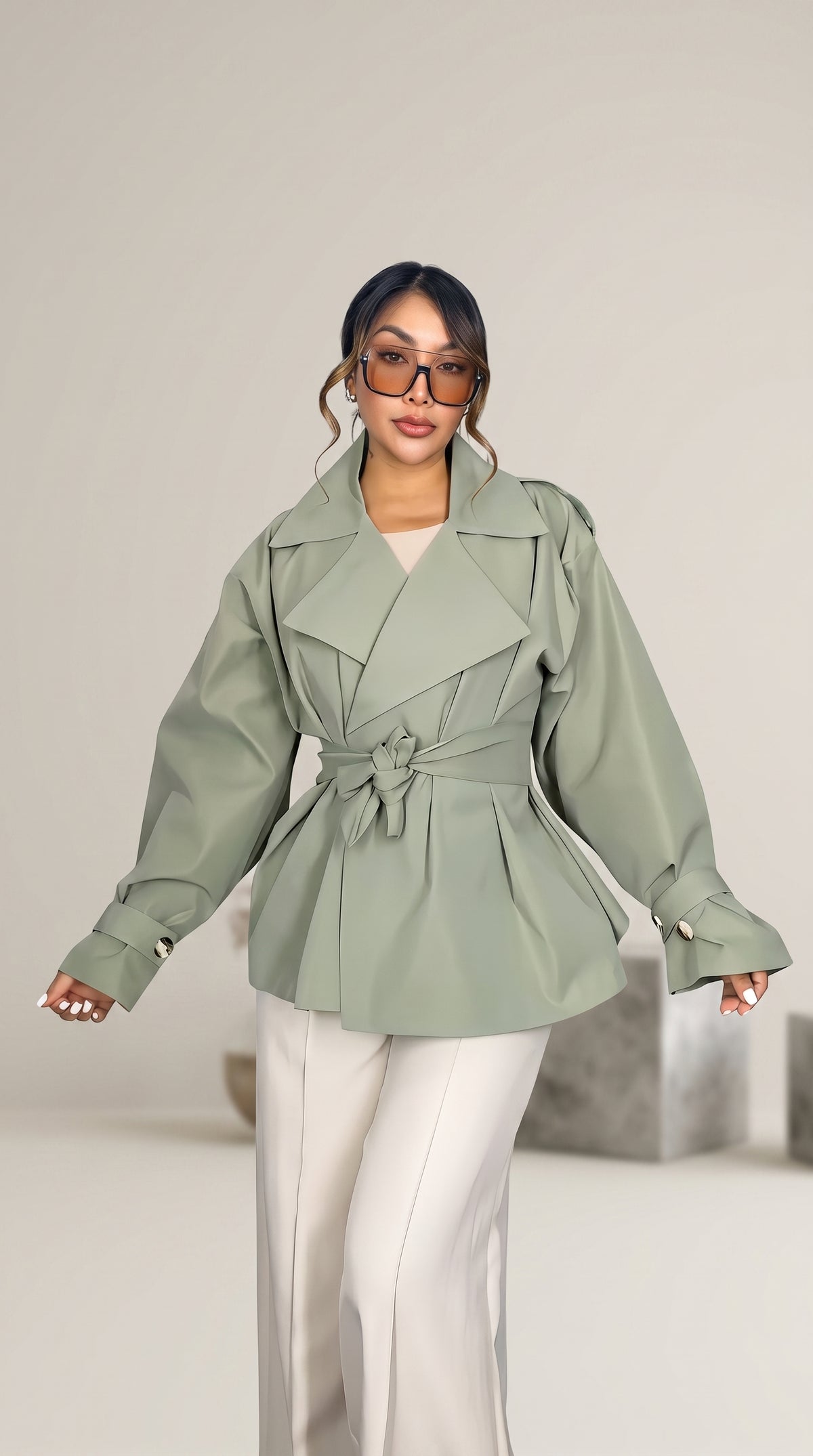 Chaqueta Minimilista