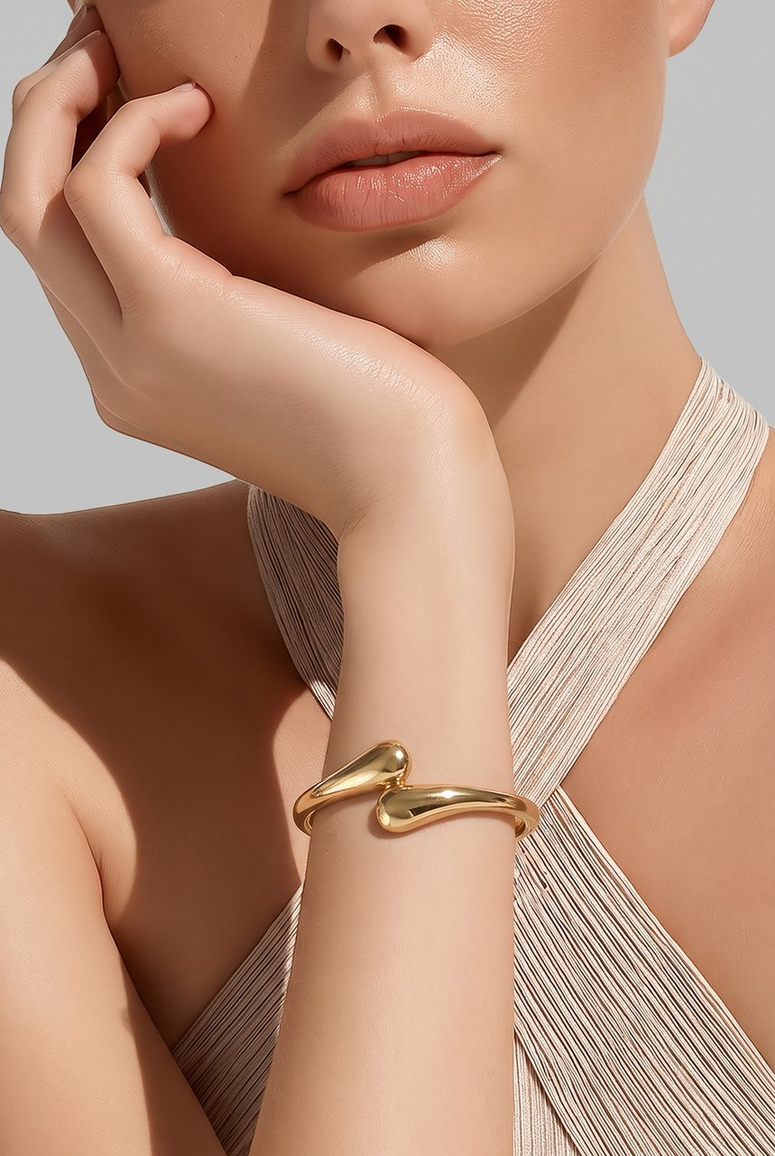 Brazalete Corazón Dorado