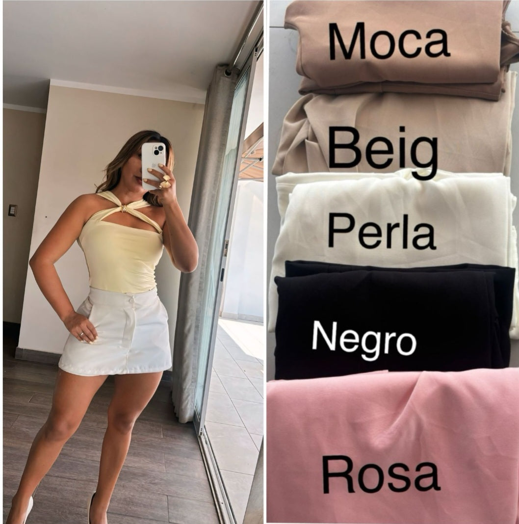 Falda short verano