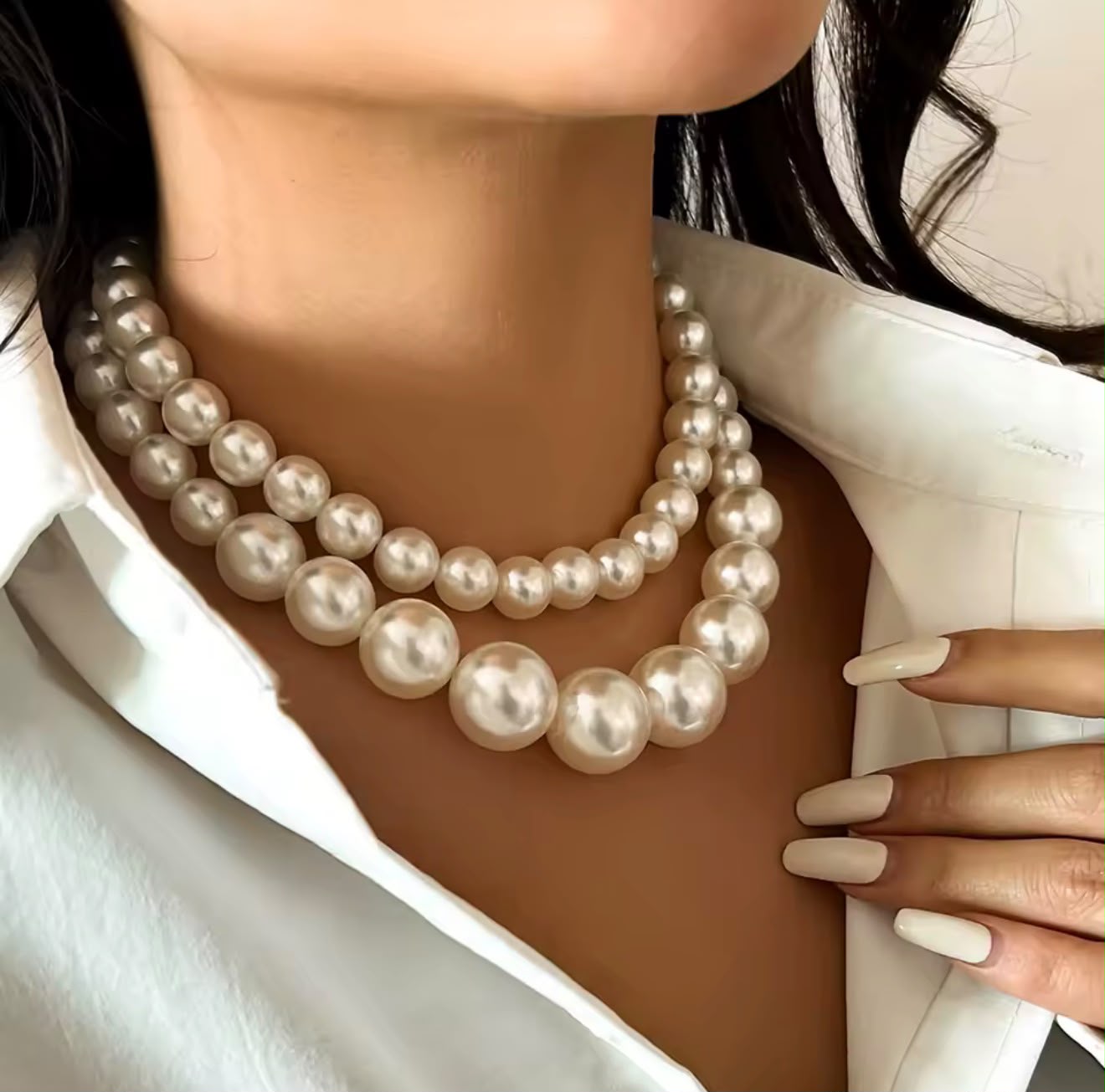 Collar Perlas